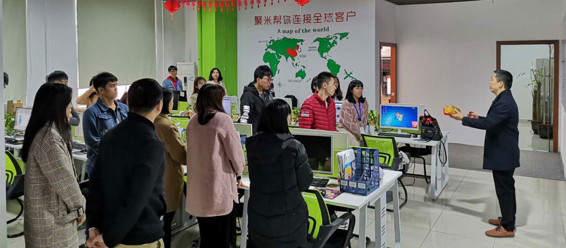聚米CEO张智琪先生致新年开工词